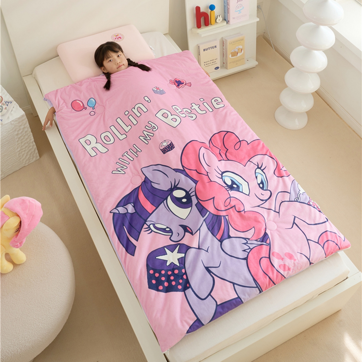 91家纺网 家纺一手货源 找家纺 （总）百利卡通（原迪士尼家纺） 2025新款小马宝莉防踢被