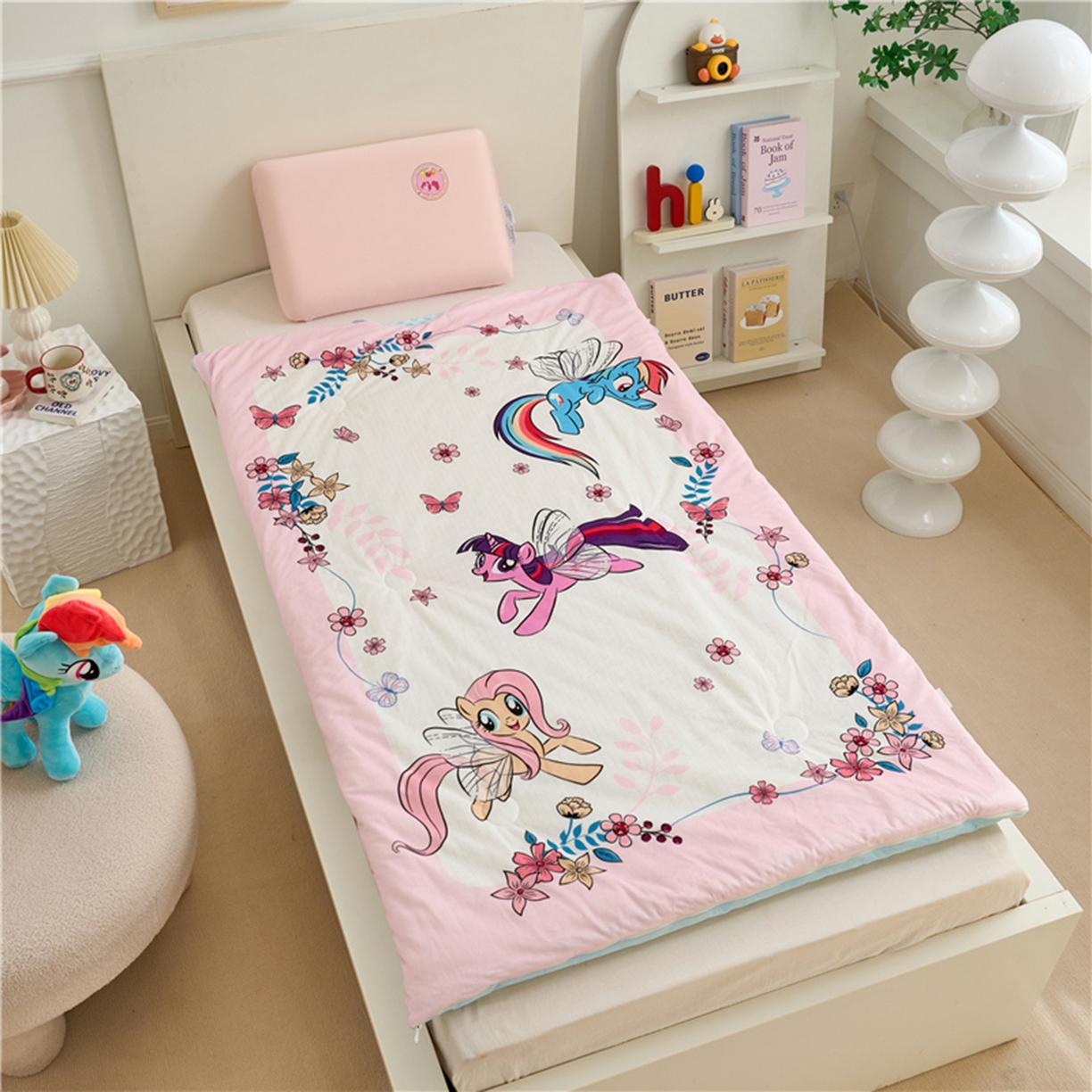 百利卡通（原迪士尼家纺） 2025新款小马宝莉防踢被 花蝶秘境