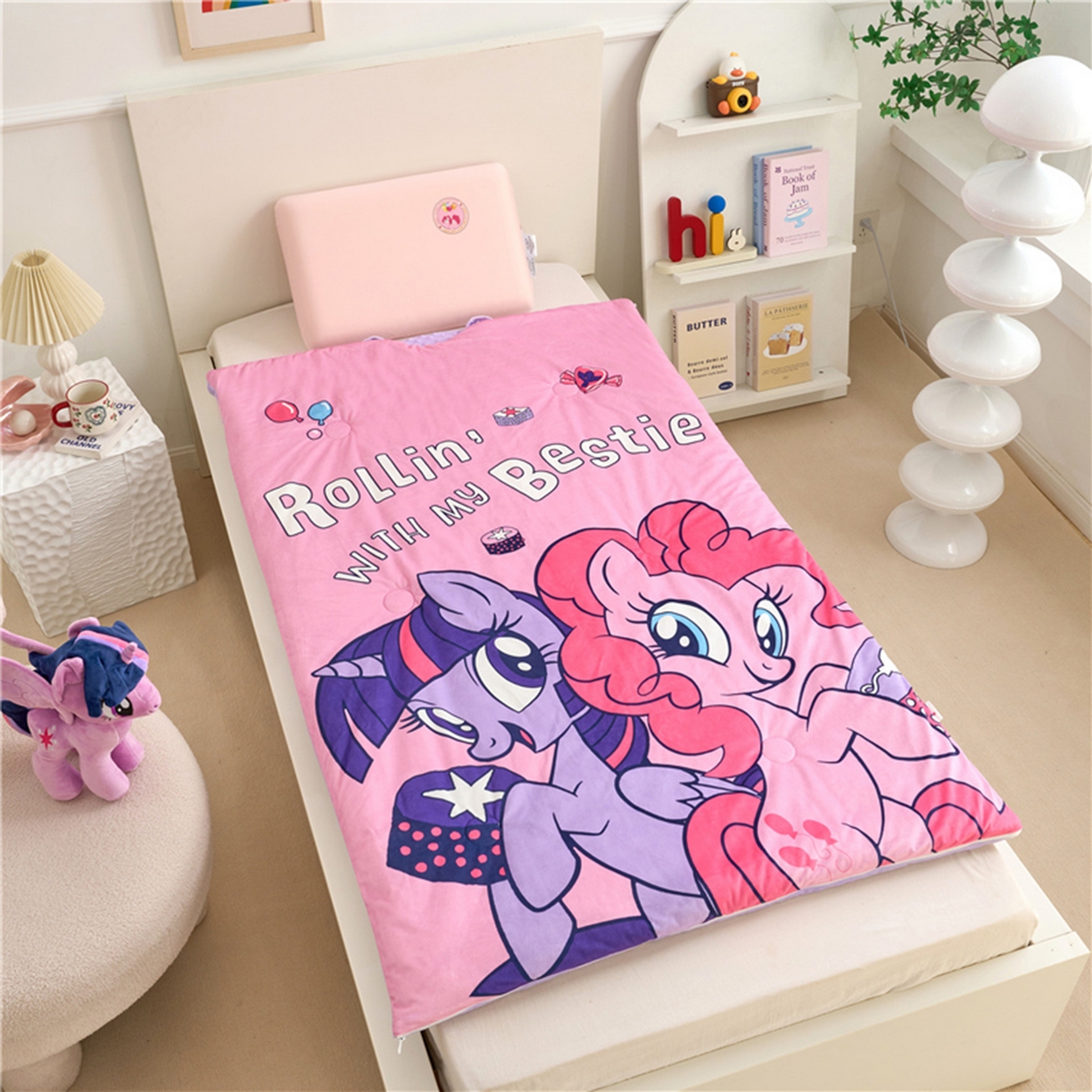 百利卡通（原迪士尼家纺） 2025新款小马宝莉防踢被 闺蜜聚会