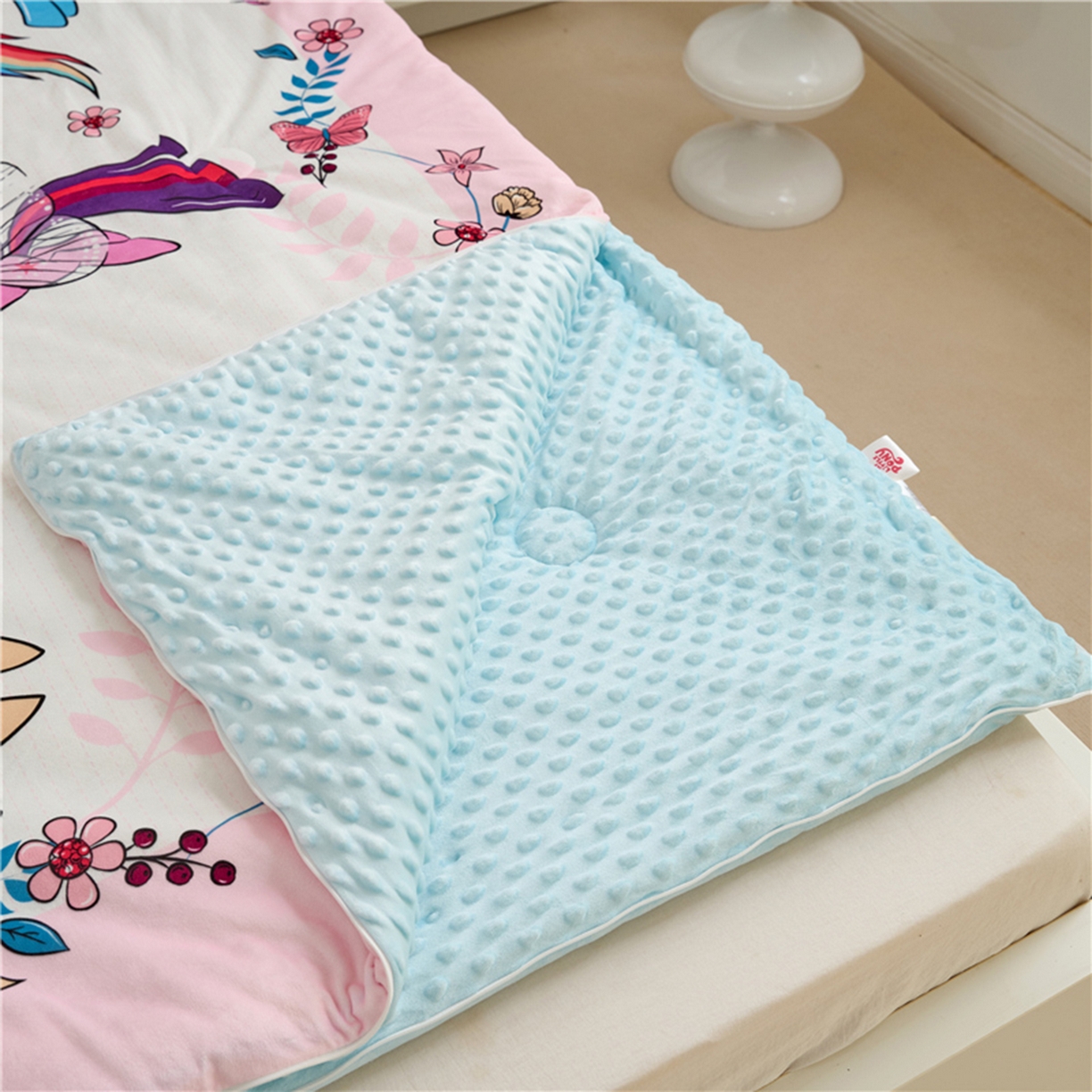 91家纺网 家纺一手货源 找家纺 百利卡通（原迪士尼家纺） 2025新款小马宝莉防踢被 花蝶秘境