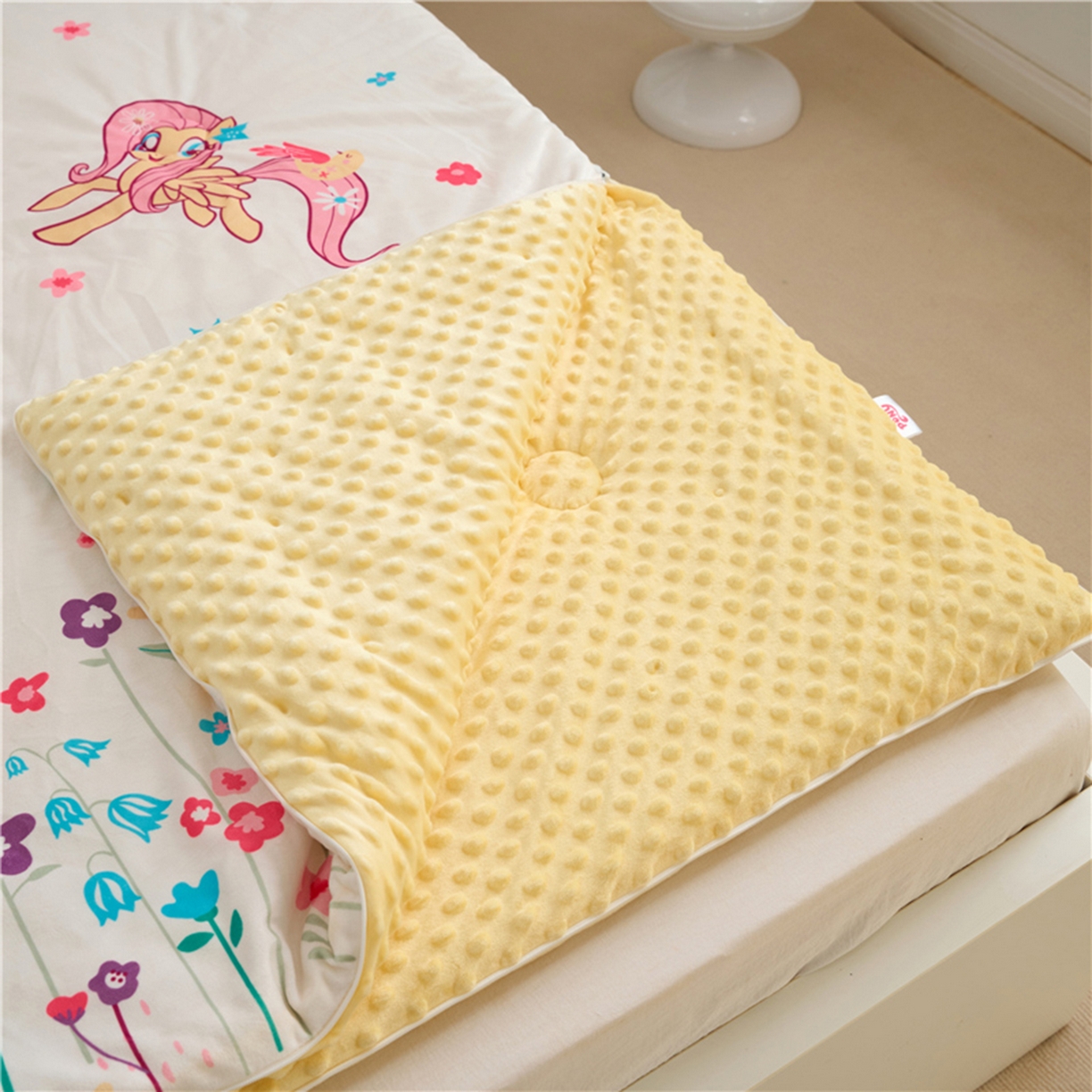 91家纺网 家纺一手货源 找家纺 百利卡通（原迪士尼家纺） 2025新款小马宝莉防踢被 花海奇趣