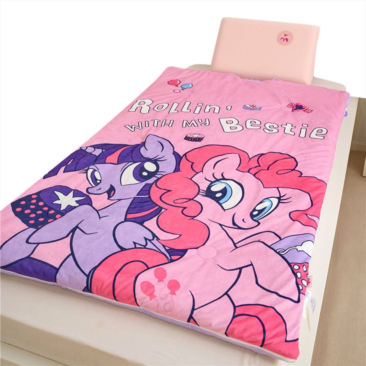 91家纺网 家纺一手货源 找家纺 百利卡通（原迪士尼家纺） 2025新款小马宝莉防踢被 闺蜜聚会