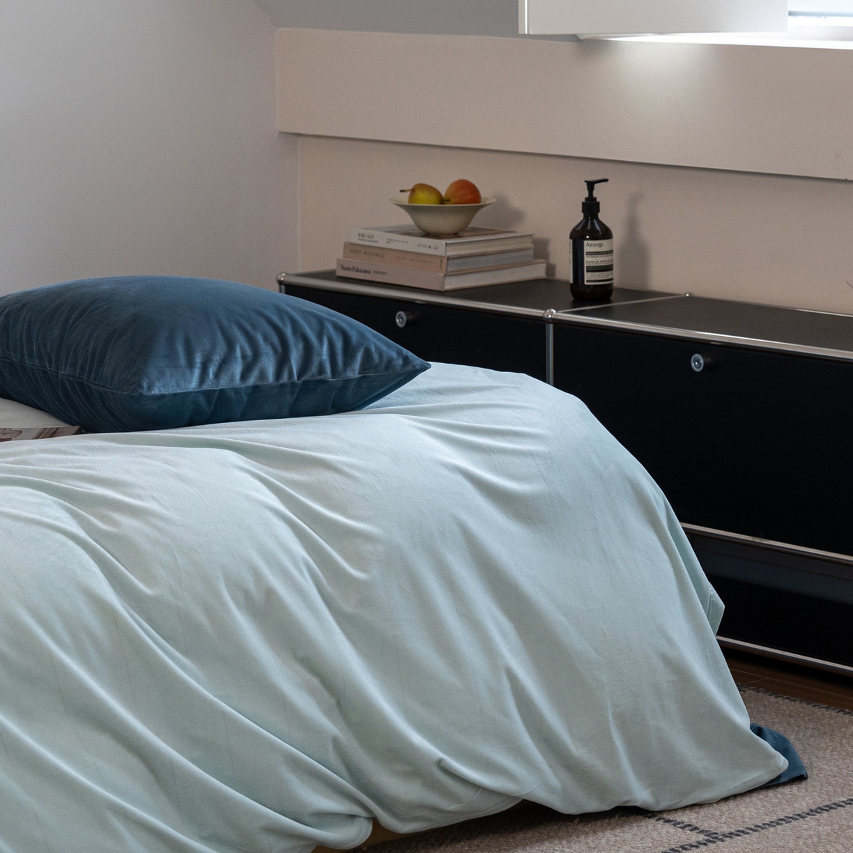 91家纺网 家纺一手货源 找家纺 （总）例外 2025新款高克重天鹅绒四件套-时光里