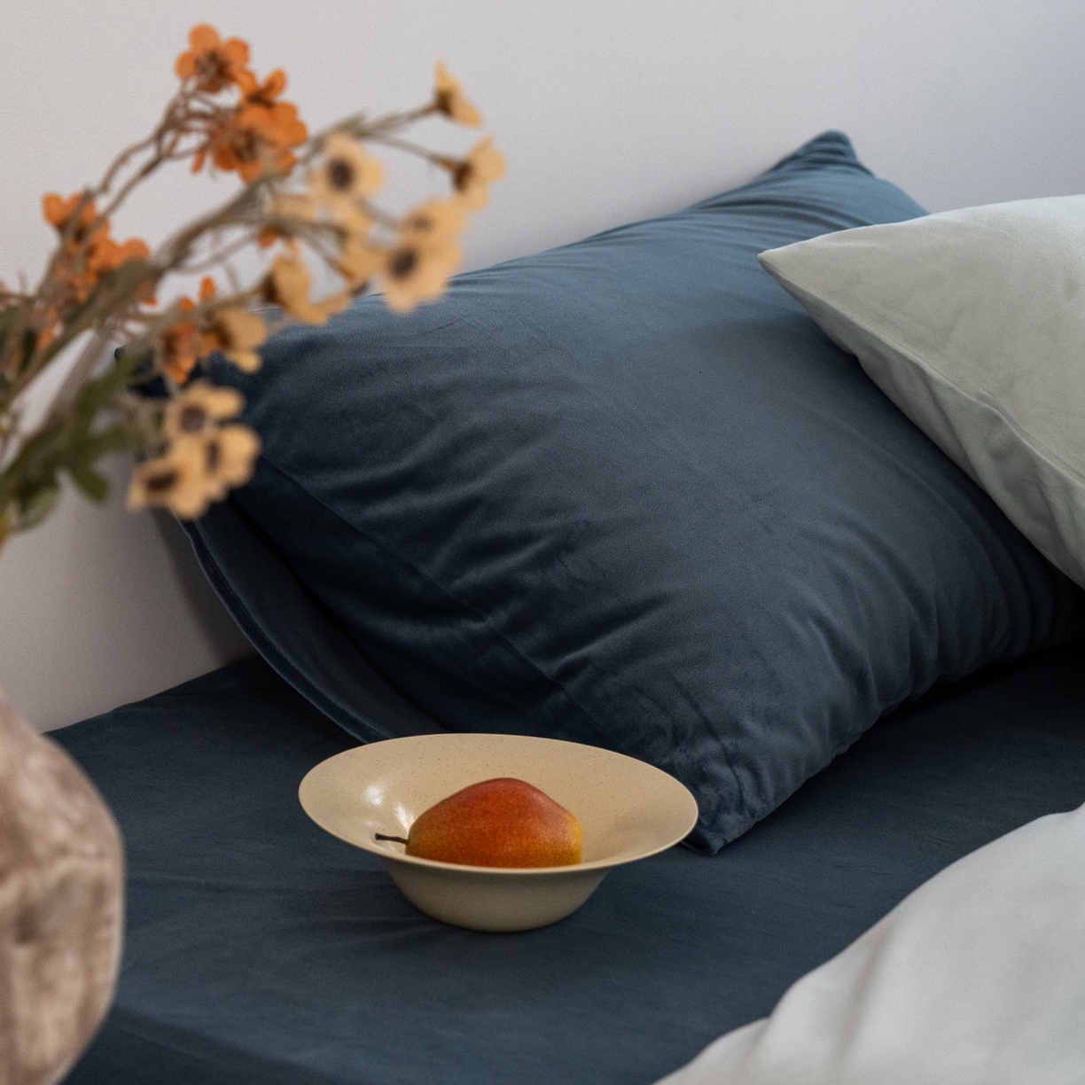 91家纺网 家纺一手货源 找家纺 （总）例外 2025新款高克重天鹅绒四件套-时光里