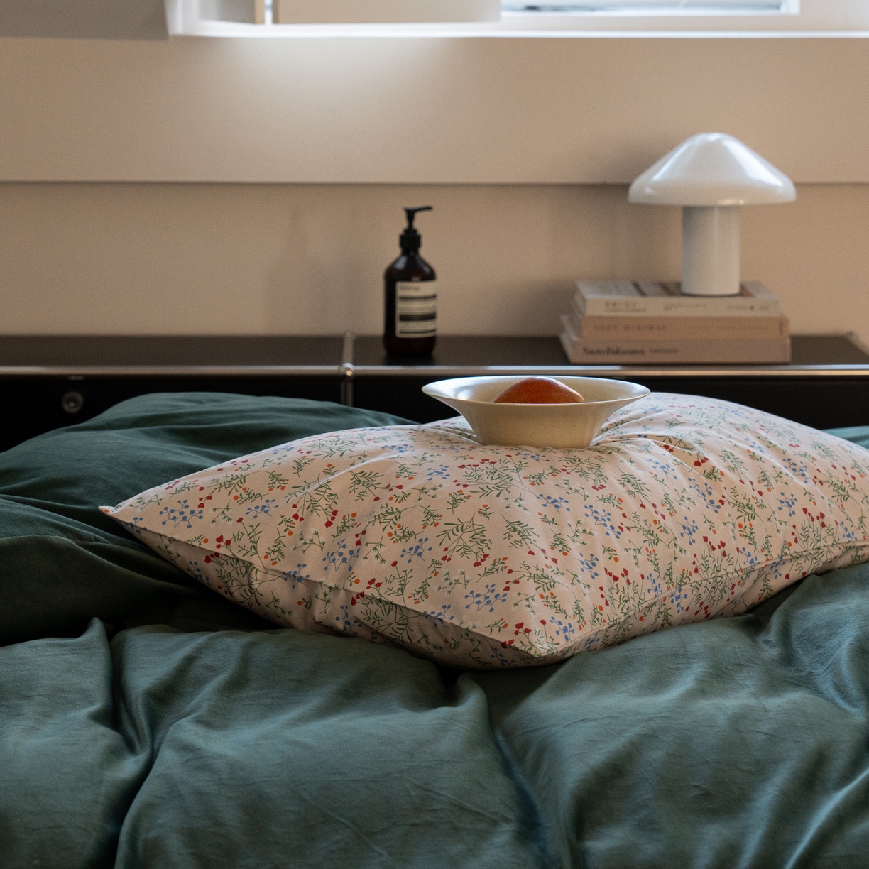 91家纺网 家纺一手货源 找家纺 例外 2025新款高克重天鹅绒四件套-时光里 时光里-墨绿