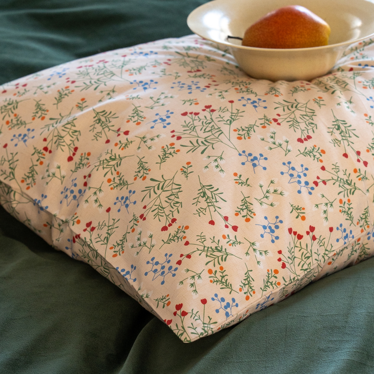 91家纺网 家纺一手货源 找家纺 例外 2025新款高克重天鹅绒四件套-时光里 时光里-墨绿