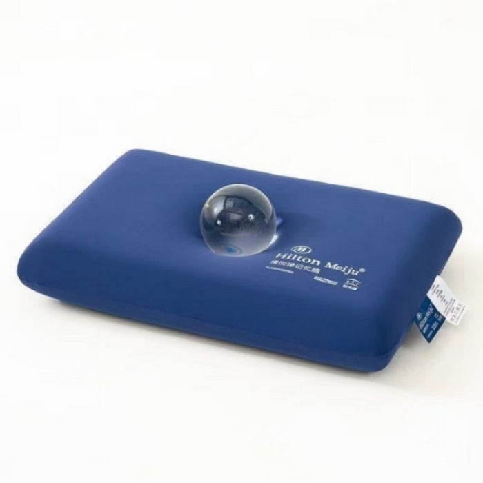 91家纺网 家纺一手货源 找家纺 乐窝家纺仓储 2025新款HiltonMeiju希尔顿美居第三代深睡枕Pro深睡眠枕记忆枕枕头枕芯 深睡眠Pro3.0-蓝色