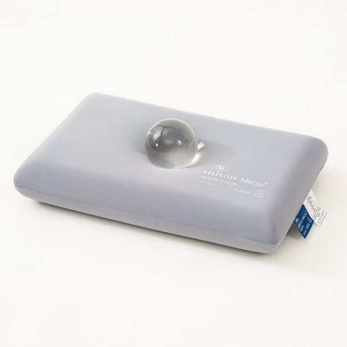 91家纺网 家纺一手货源 找家纺 乐窝家纺仓储 2025新款HiltonMeiju希尔顿美居第三代深睡枕Pro深睡眠枕记忆枕枕头枕芯 深睡眠Pro3.0-蓝色