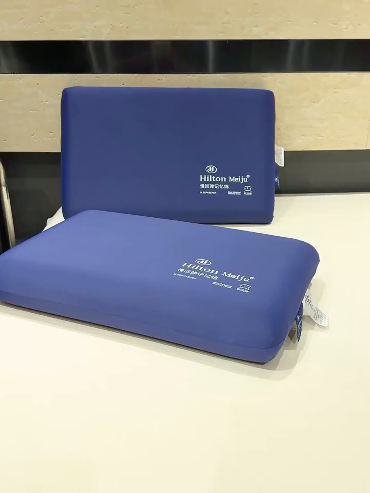 91家纺网 家纺一手货源 找家纺 乐窝家纺仓储 2025新款HiltonMeiju希尔顿美居第三代深睡枕Pro深睡眠枕记忆枕枕头枕芯 深睡眠Pro3.0-蓝色