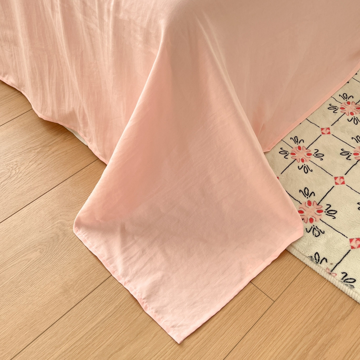 91家纺网 家纺一手货源 找家纺 优承佳生活馆 2026新款洛丽塔风水洗印花四件套学生三件套单被套系列 茶杯猫猫