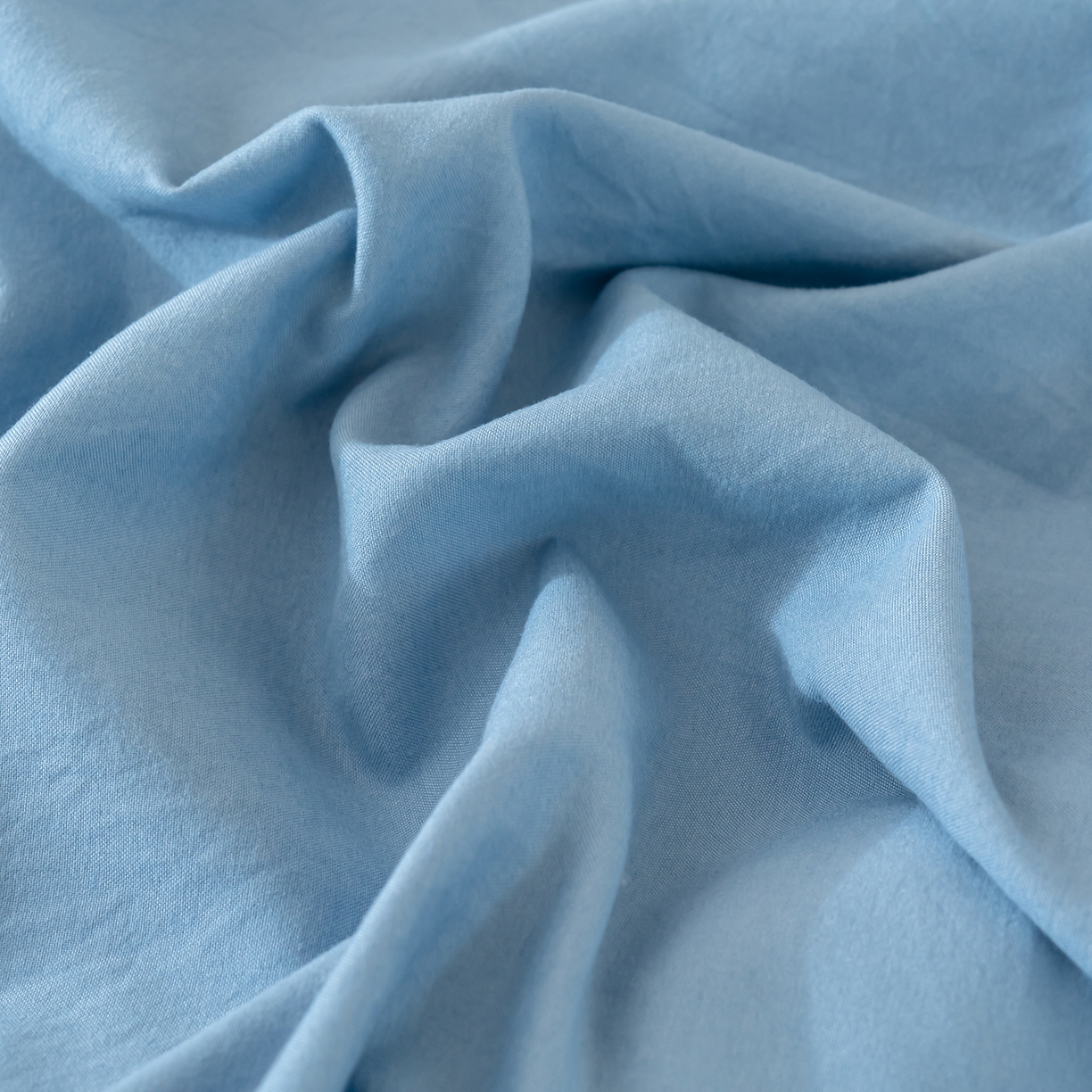 91家纺网 家纺一手货源 找家纺 桔禾家纺 2025新款水洗棉新疆棉花被直播水洗棉被子冬被芯春秋被夏被学生被子 晴空蓝