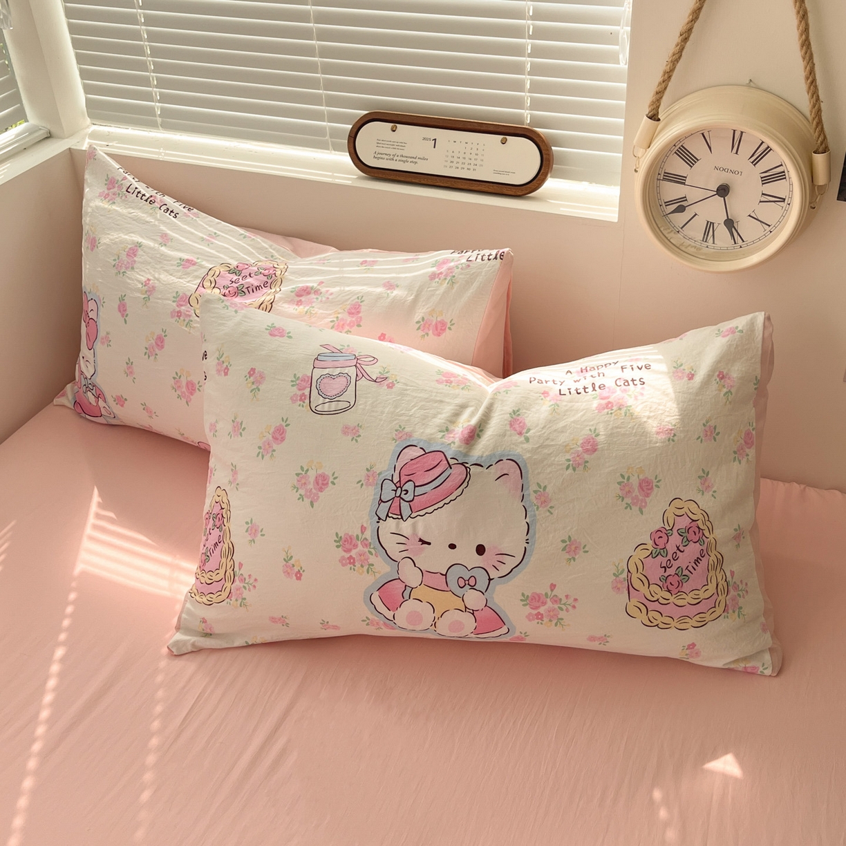 91家纺网 家纺一手货源 找家纺 （总）优承佳生活馆 2026新款洛丽塔风水洗印花四件套学生三件套单被套系列（提供买家秀）