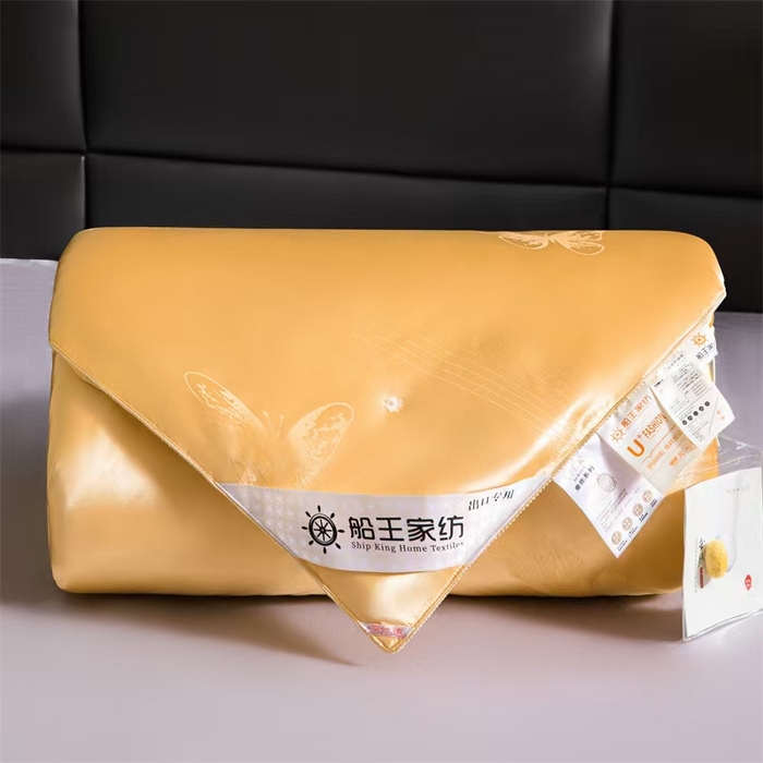 91家纺网 家纺一手货源 找家纺 （总）船王家纺 2025新款桑蚕丝双人蚕丝被被子被芯