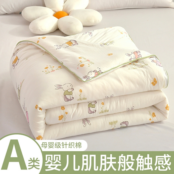 91家纺网 家纺一手货源 找家纺 小叮当家纺仓储工厂店 2026新款（全花型全花型大货 不断货）宝宝被子豆豆绒牛奶针织棉被子儿童被子豆豆被大豆被春秋被秋冬被 展示图