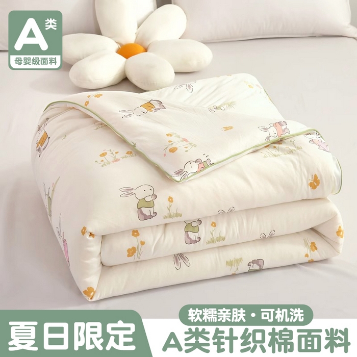 91家纺网 家纺一手货源 找家纺 小叮当家纺仓储工厂店 2026新款（全花型全花型大货 不断货）宝宝被子豆豆绒牛奶针织棉被子儿童被子豆豆被大豆被春秋被秋冬被 展示图1