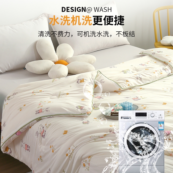 91家纺网 家纺一手货源 找家纺 小叮当家纺仓储工厂店 2026新款（全花型全花型大货 不断货）宝宝被子豆豆绒牛奶针织棉被子儿童被子豆豆被大豆被春秋被秋冬被 展示图