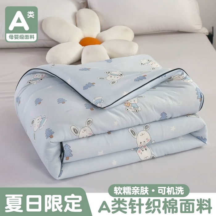 91家纺网 家纺一手货源 找家纺 小叮当家纺仓储工厂店 2026新款（全花型全花型大货 不断货）宝宝被子豆豆绒牛奶针织棉被子儿童被子豆豆被大豆被春秋被秋冬被 展示图1