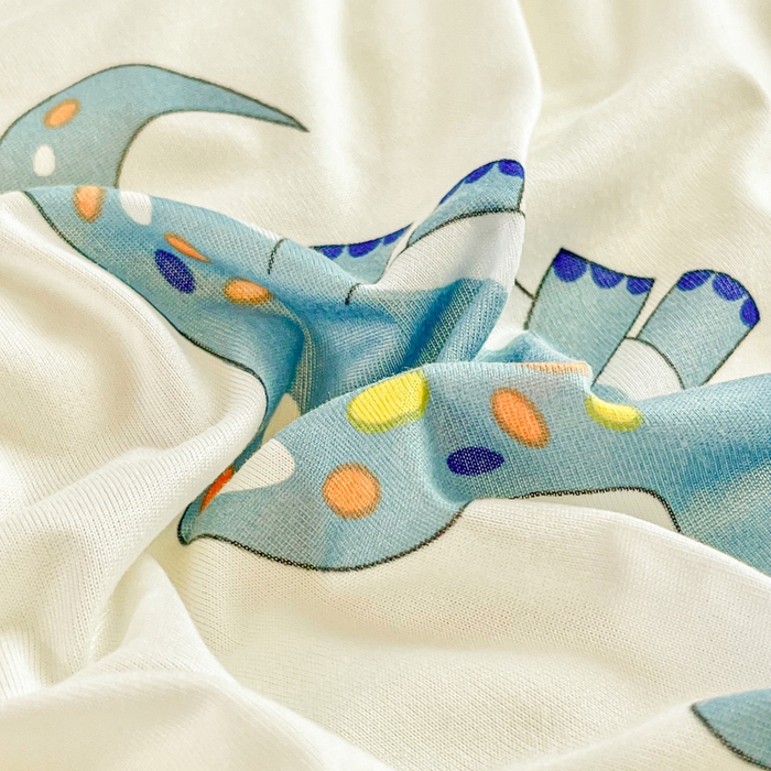 91家纺网 家纺一手货源 找家纺 小叮当家纺仓储工厂店 2026新款（全花型全花型大货 不断货）宝宝被子豆豆绒牛奶针织棉被子儿童被子豆豆被大豆被春秋被秋冬被 牛奶针织被-侏罗纪