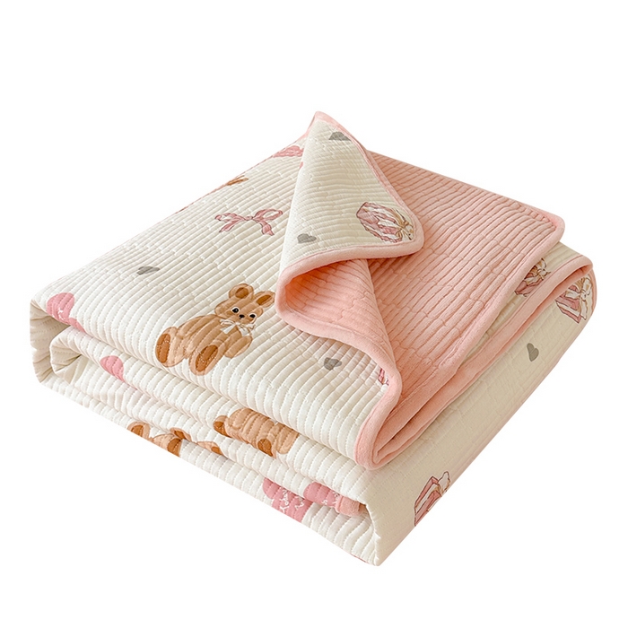 91家纺网 家纺一手货源 找家纺 （总）LIFE.丽芙 2025新款A类四季可用A版全棉数码印花B版牛奶绒单件夹棉炕盖床盖三件套