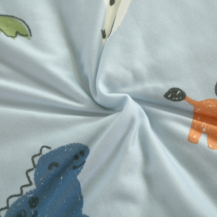 91家纺网 家纺一手货源 找家纺 小叮当家纺仓储工厂店 2026新款（全花型全花型大货 不断货）宝宝被子豆豆绒牛奶针织棉被子儿童被子豆豆被大豆被春秋被秋冬被 森林日记【A类针织棉面料母婴可用】