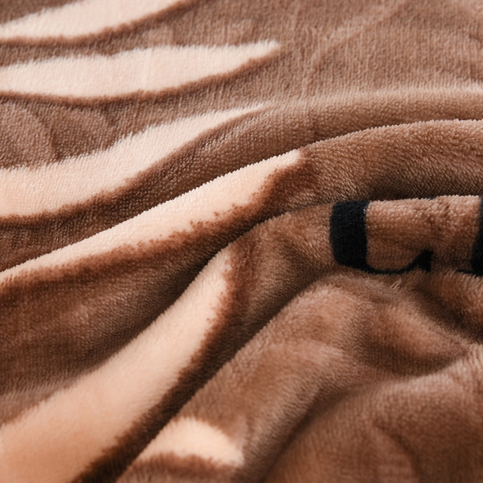 91家纺网 家纺一手货源 找家纺 仟岸家纺 2025新款高克重床裙款印花牛奶绒四件套 羽叶