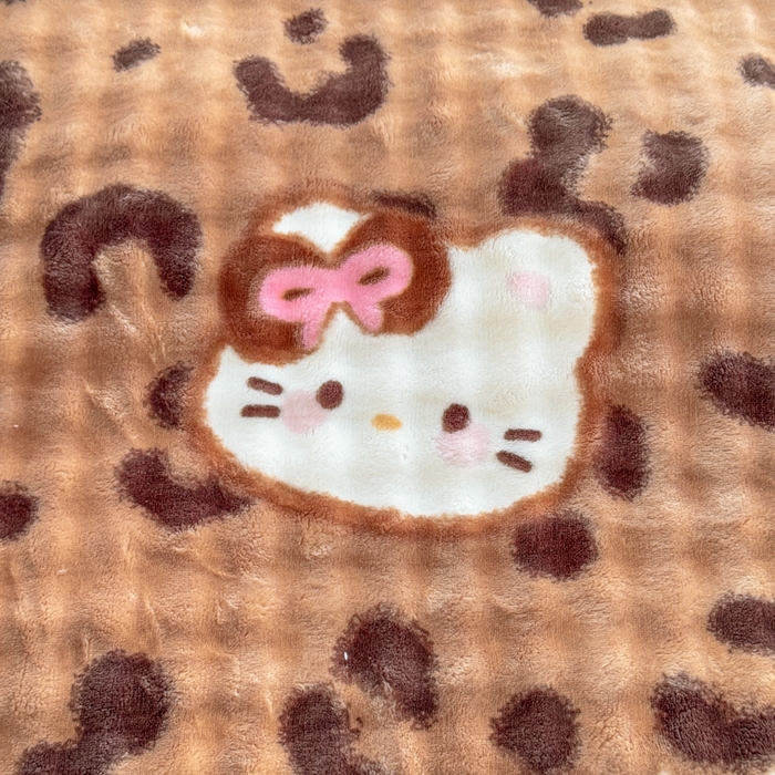 91家纺网 家纺一手货源 找家纺 仟岸家纺 2025新款泡泡绒印花四件套 豹猫