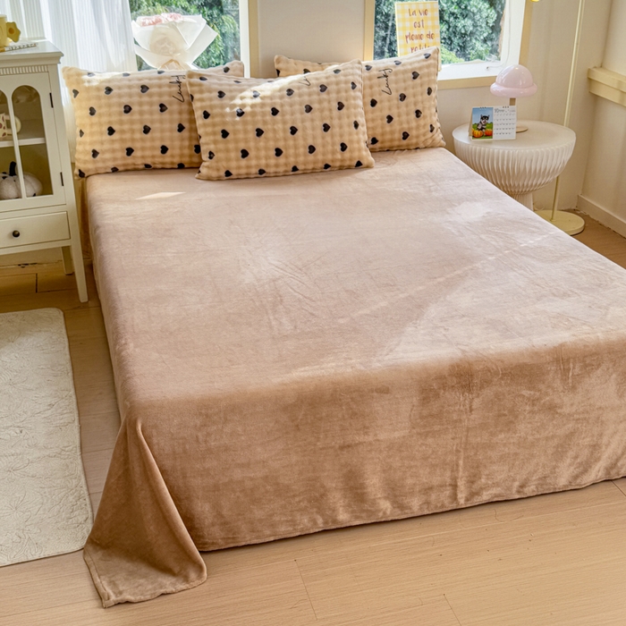 91家纺网 家纺一手货源 找家纺 仟岸家纺 2025新款泡泡绒印花四件套 黑A