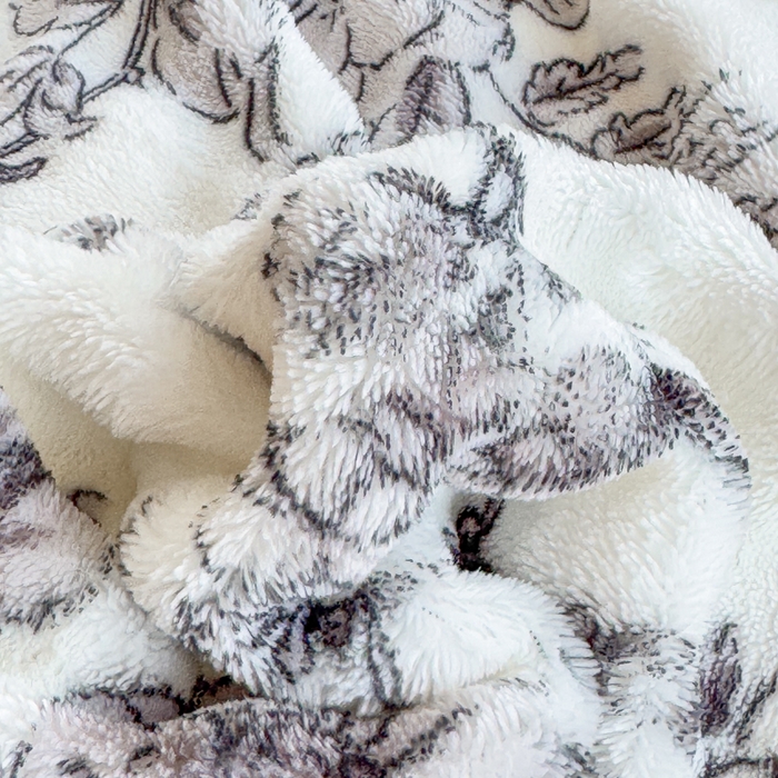 91家纺网 家纺一手货源 找家纺 仟岸家纺 2025新款泡泡绒印花四件套 蝴蝶纷飞