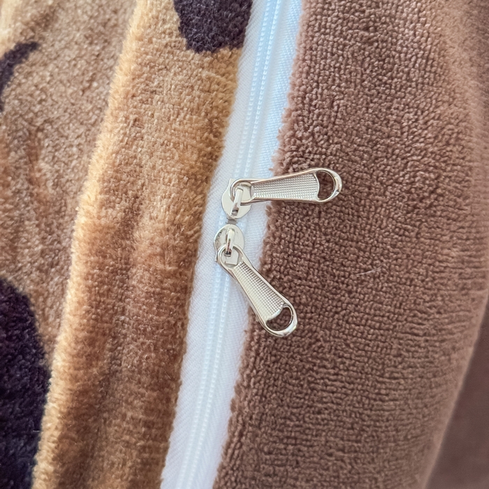 91家纺网 家纺一手货源 找家纺 仟岸家纺 2025新款牛奶绒印花四件套 玫瑰咖