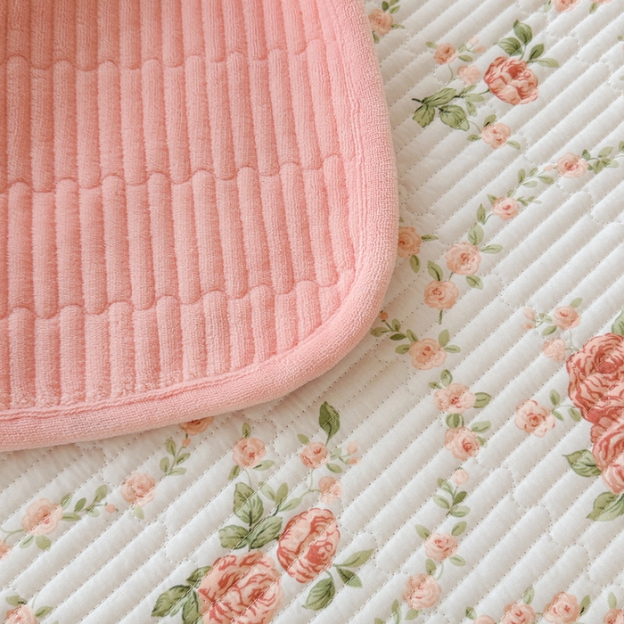 91家纺网 家纺一手货源 找家纺 LIFE.丽芙 2025新款A类四季可用A版全棉数码印花B版牛奶绒单件夹棉炕盖床盖三件套 床盖-花锦