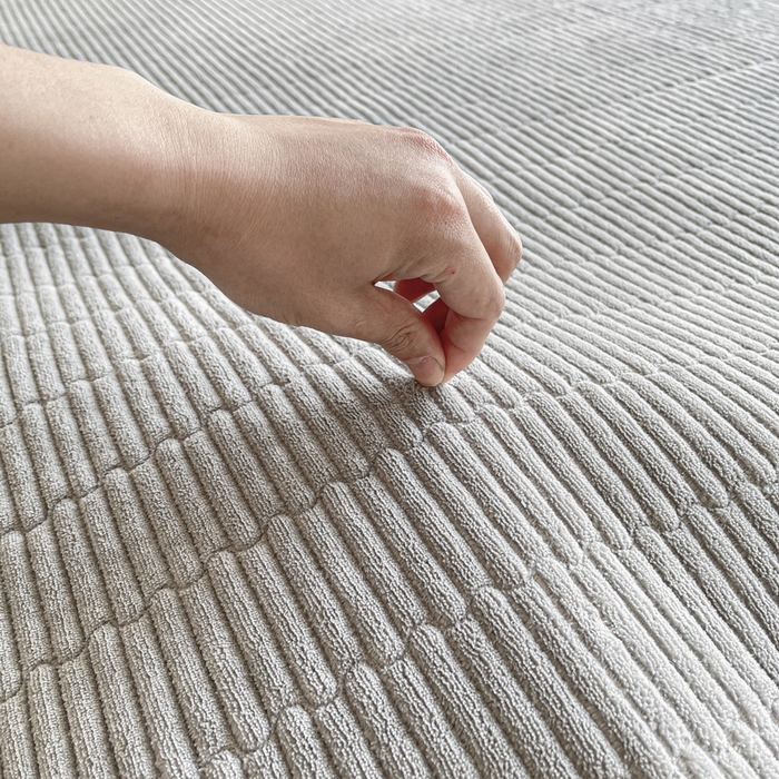 91家纺网 家纺一手货源 找家纺 LIFE.丽芙 2025新款A类四季可用A版全棉数码印花B版牛奶绒单件夹棉床褥垫三件套 床褥垫-秋韵