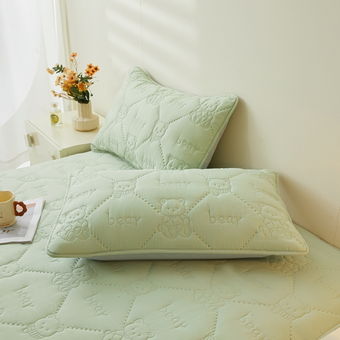 91家纺网 家纺一手货源 找家纺 （总）LIFE.丽芙 2025新款磨毛超声波夹棉防水枕套机包边款