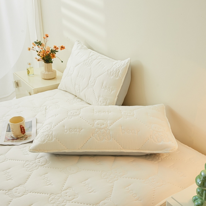 91家纺网 家纺一手货源 找家纺 （总）LIFE.丽芙 2025新款磨毛超声波夹棉防水枕套机包边款