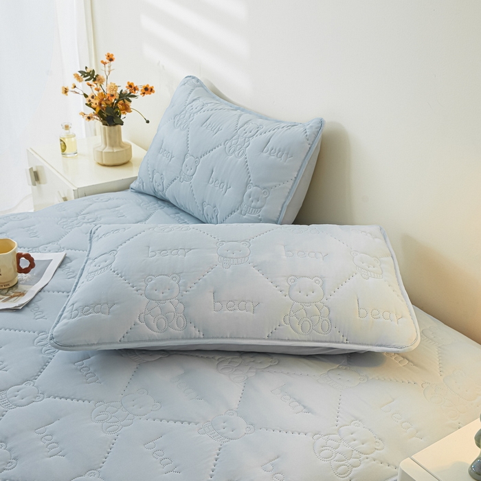 91家纺网 家纺一手货源 找家纺 （总）LIFE.丽芙 2025新款磨毛超声波夹棉防水枕套机包边款