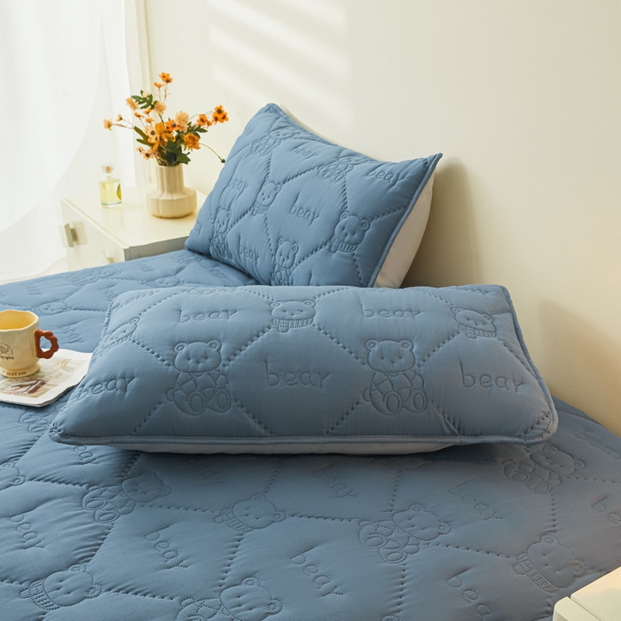 91家纺网 家纺一手货源 找家纺 （总）LIFE.丽芙 2025新款磨毛超声波夹棉防水枕套机包边款