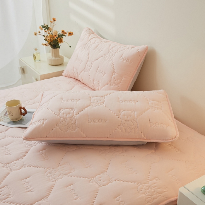 91家纺网 家纺一手货源 找家纺 （总）LIFE.丽芙 2025新款磨毛超声波夹棉防水枕套机包边款