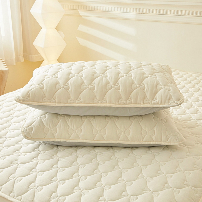 91家纺网 家纺一手货源 找家纺 （总）LIFE.丽芙 2025新款水洗原棉夹棉包边枕套