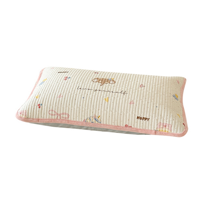 91家纺网 家纺一手货源 找家纺 LIFE.丽芙 2025新款A类全棉夹棉包边枕套 乐园