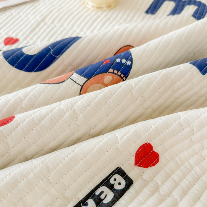 91家纺网 家纺一手货源 找家纺 LIFE.丽芙 2025新款A类全棉夹棉包边枕套 妙妙熊