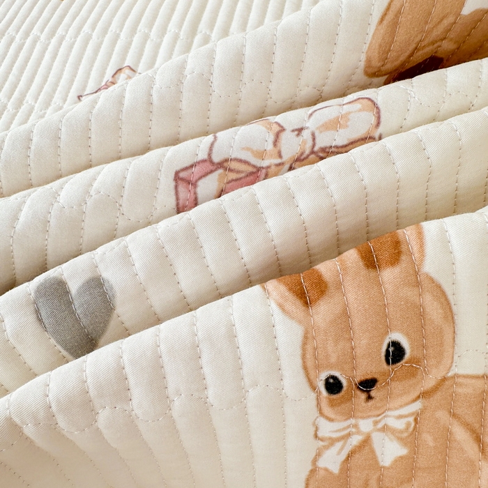 91家纺网 家纺一手货源 找家纺 LIFE.丽芙 2025新款A类全棉夹棉包边枕套 安琪拉-粉