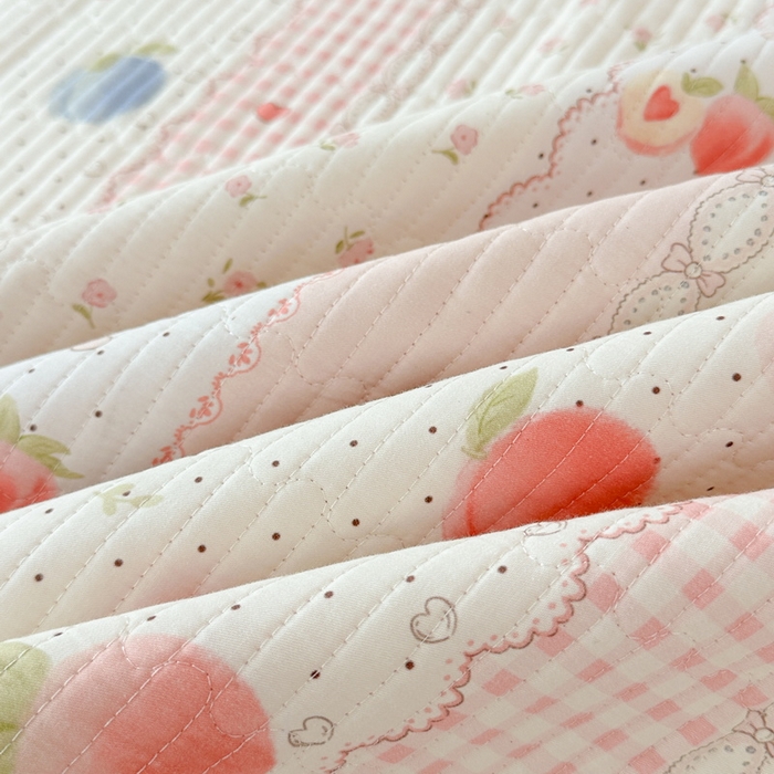 91家纺网 家纺一手货源 找家纺 LIFE.丽芙 2025新款A类全棉夹棉包边枕套 爱心小妹