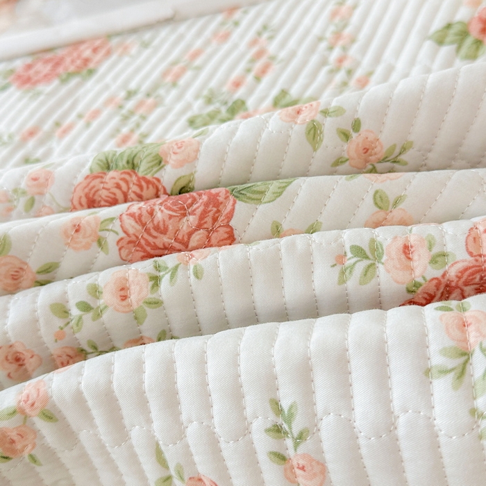 91家纺网 家纺一手货源 找家纺 LIFE.丽芙 2025新款A类全棉夹棉包边枕套 花锦