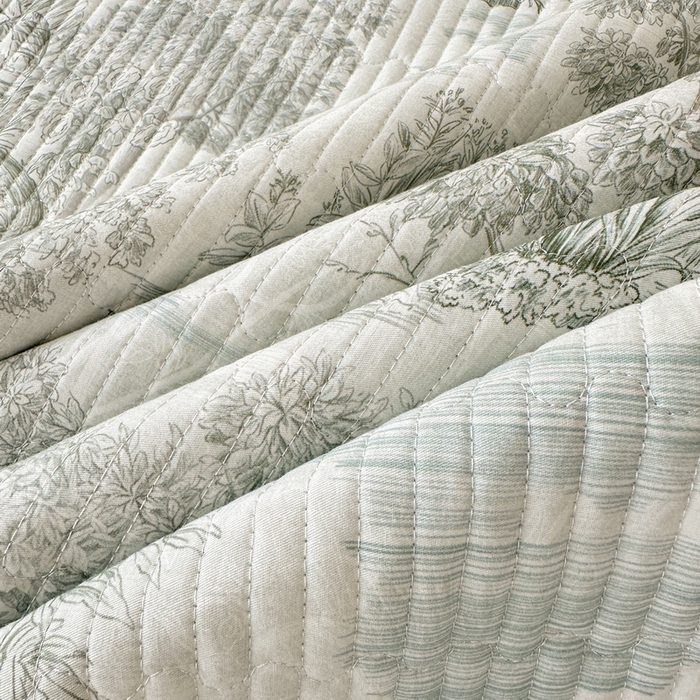 91家纺网 家纺一手货源 找家纺 LIFE.丽芙 2025新款A类全棉夹棉包边枕套 秋韵