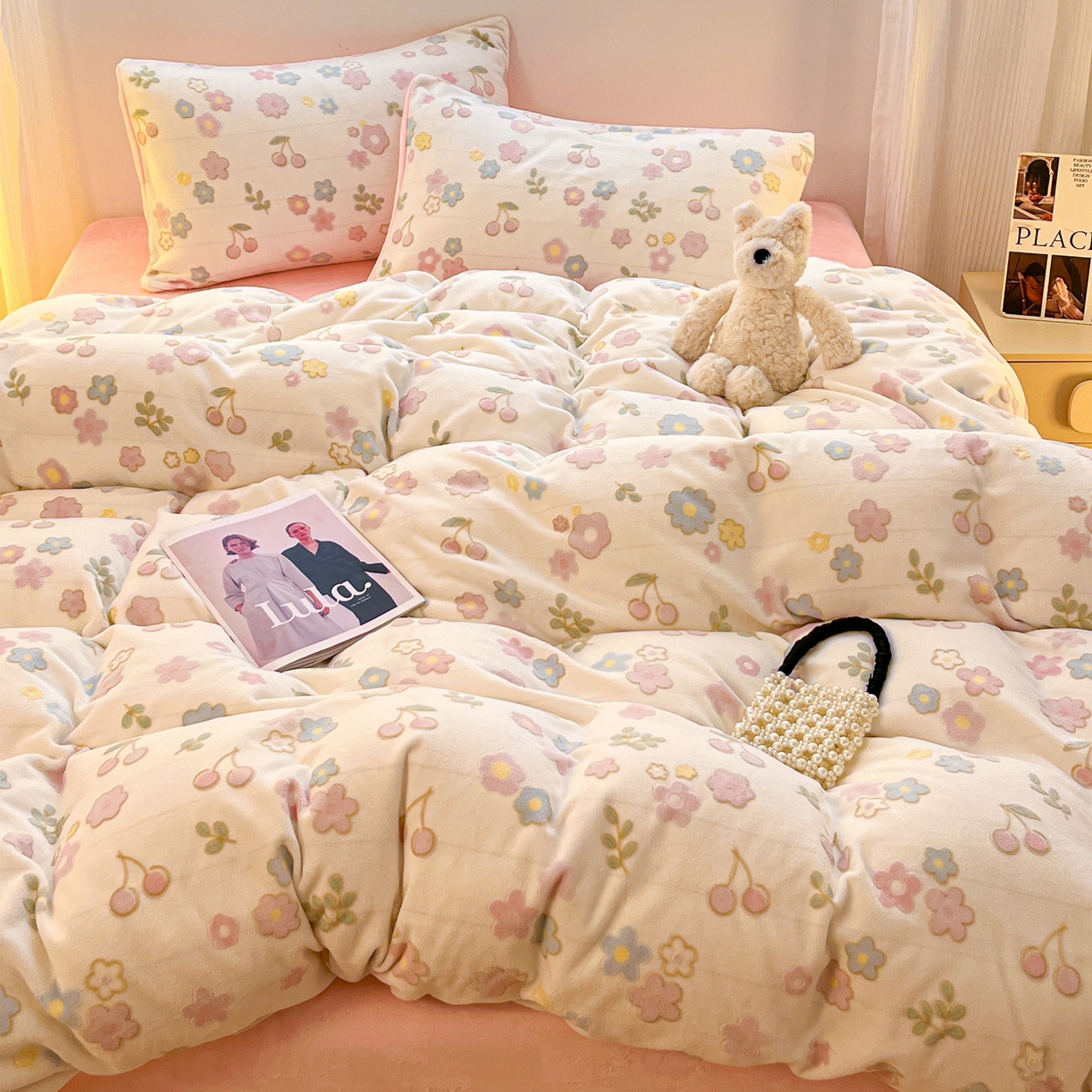 91家纺网 家纺一手货源 找家纺 （总）如一 2025新款3D雕花牛奶绒单被套被套单件单品被套