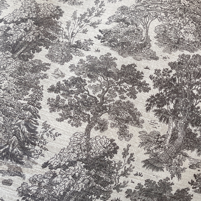 91家纺网 家纺一手货源 找家纺 宝士康家纺 2025秋冬新品高克重A类原麻暗合四件套复古加厚双层纱仿亚麻套件 谧境