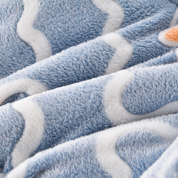 91家纺网 家纺一手货源 找家纺 春雨家居 2025新款AB版雪花绒羊羔绒冬被被子被芯 恐龙宝贝