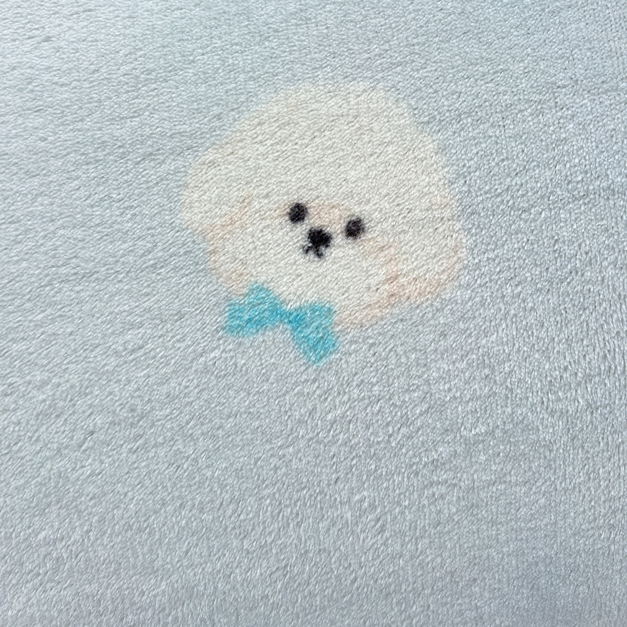 91家纺网 家纺一手货源 找家纺 Mata蔓塔家 2025新款高克重印花牛奶绒软绵绵豆豆被春秋冬被被子被芯 绒绒小狗-蓝（提供买家秀）