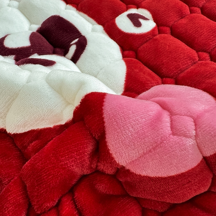 91家纺网 家纺一手货源 找家纺 优品惠 2025新款冬季牛奶绒床垫床褥垫子床护垫加绒床盖学生宿舍上下铺 可爱熊