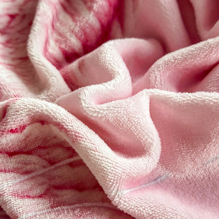 91家纺网 家纺一手货源 找家纺 宝薇 2025新款8斤宝宝绒数码5D牛奶绒四件套 粉小喵