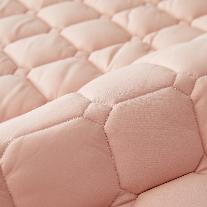 91家纺网 家纺一手货源 找家纺 卓越家纺 2025新款A类全棉夹棉床护垫 豆沙